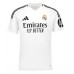 Camisa de Futebol Real Madrid Jude Bellingham #5 Equipamento Principal 2024-25 Manga Curta